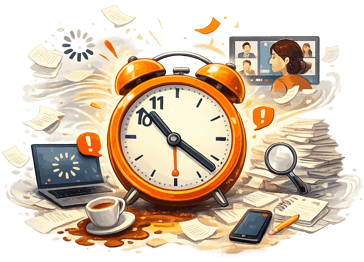 Die grössten Zeitfresser in KMU